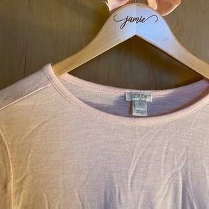 LIGHT PINK J CREW TOP
